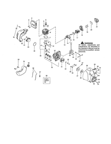 Part Location Diagram of 580334701 Weed Eater Fuel tank assembly